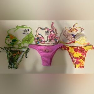 Recco Brazilian Bikini Size Medium New With Tags